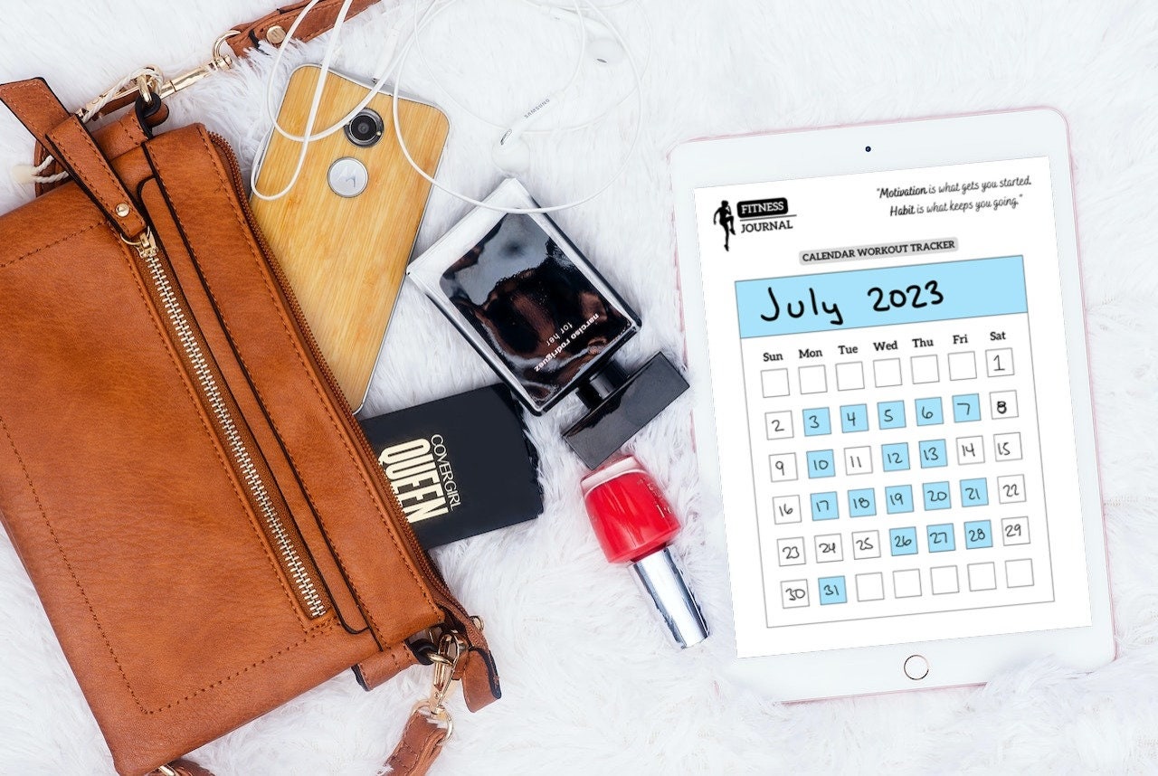 Monthly Fitness Tracker - Beginner Friendly