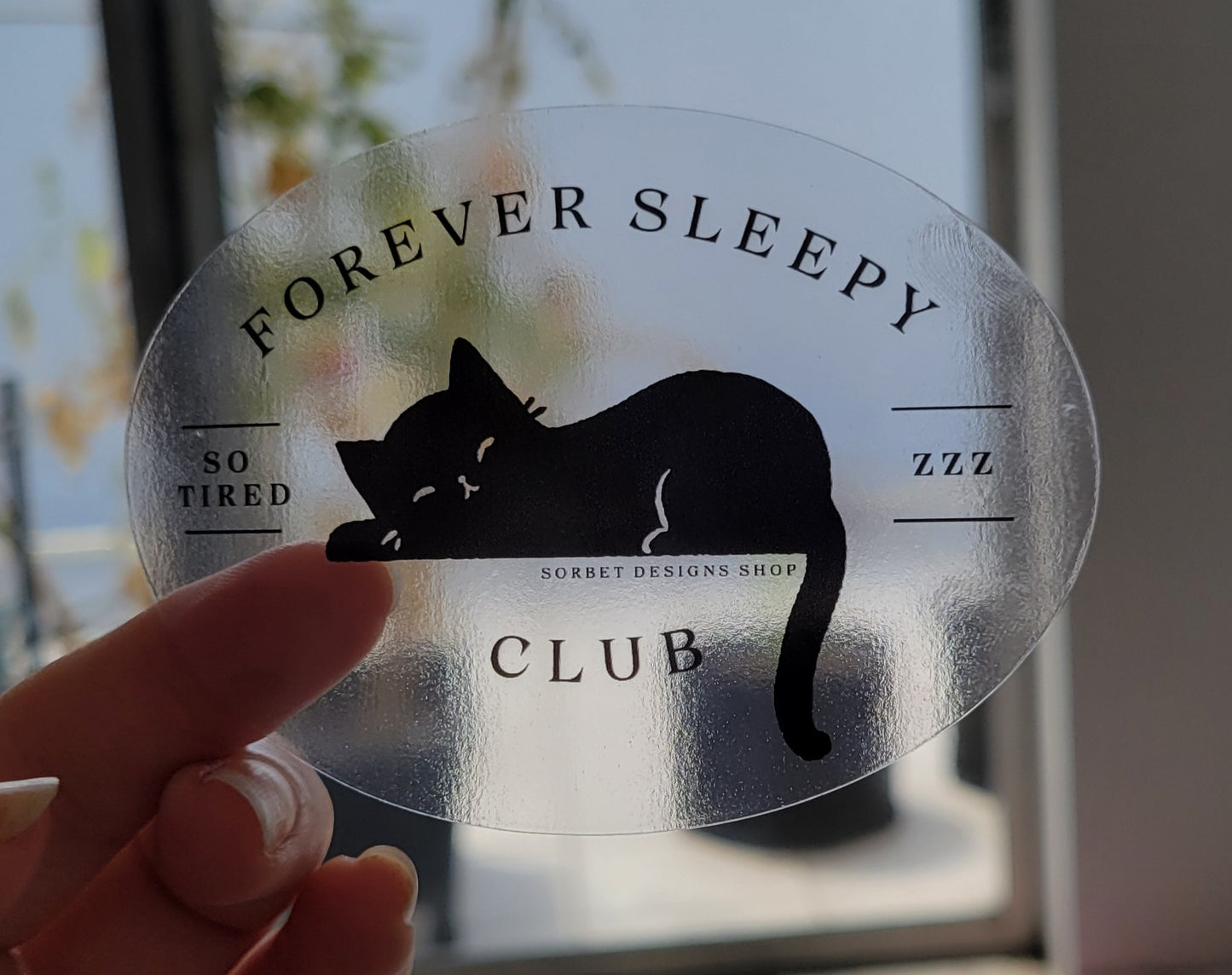 Forever Sleepy Club Sticker