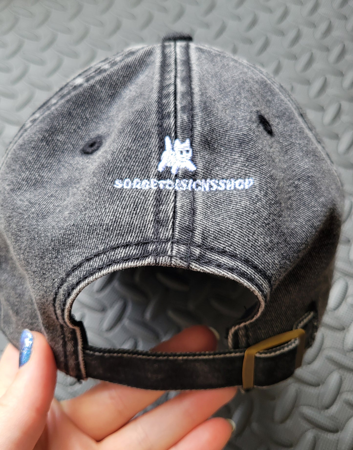 Cozy Club | Vintage Hat Embroidered