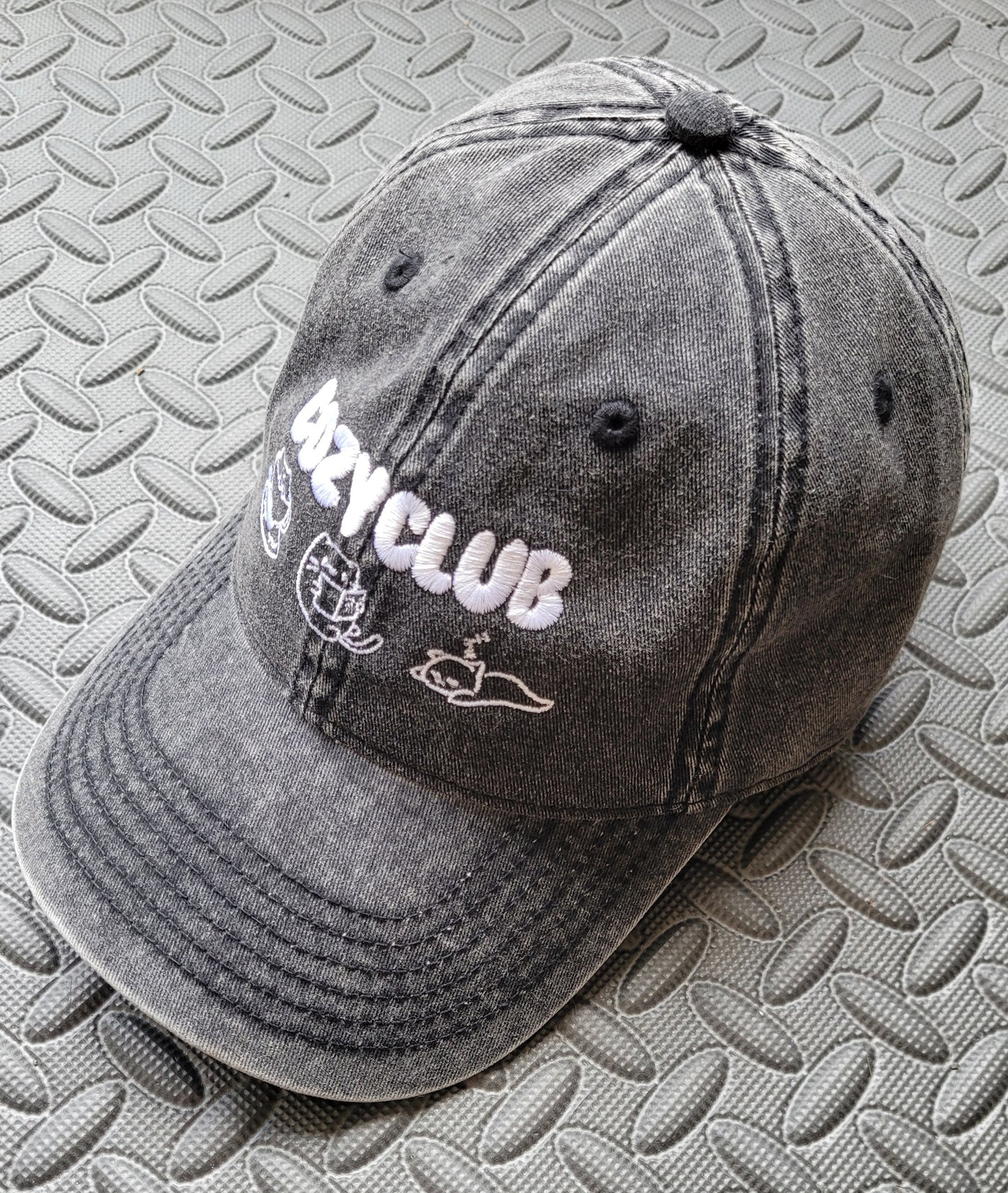 Cozy Club | Vintage Hat Embroidered