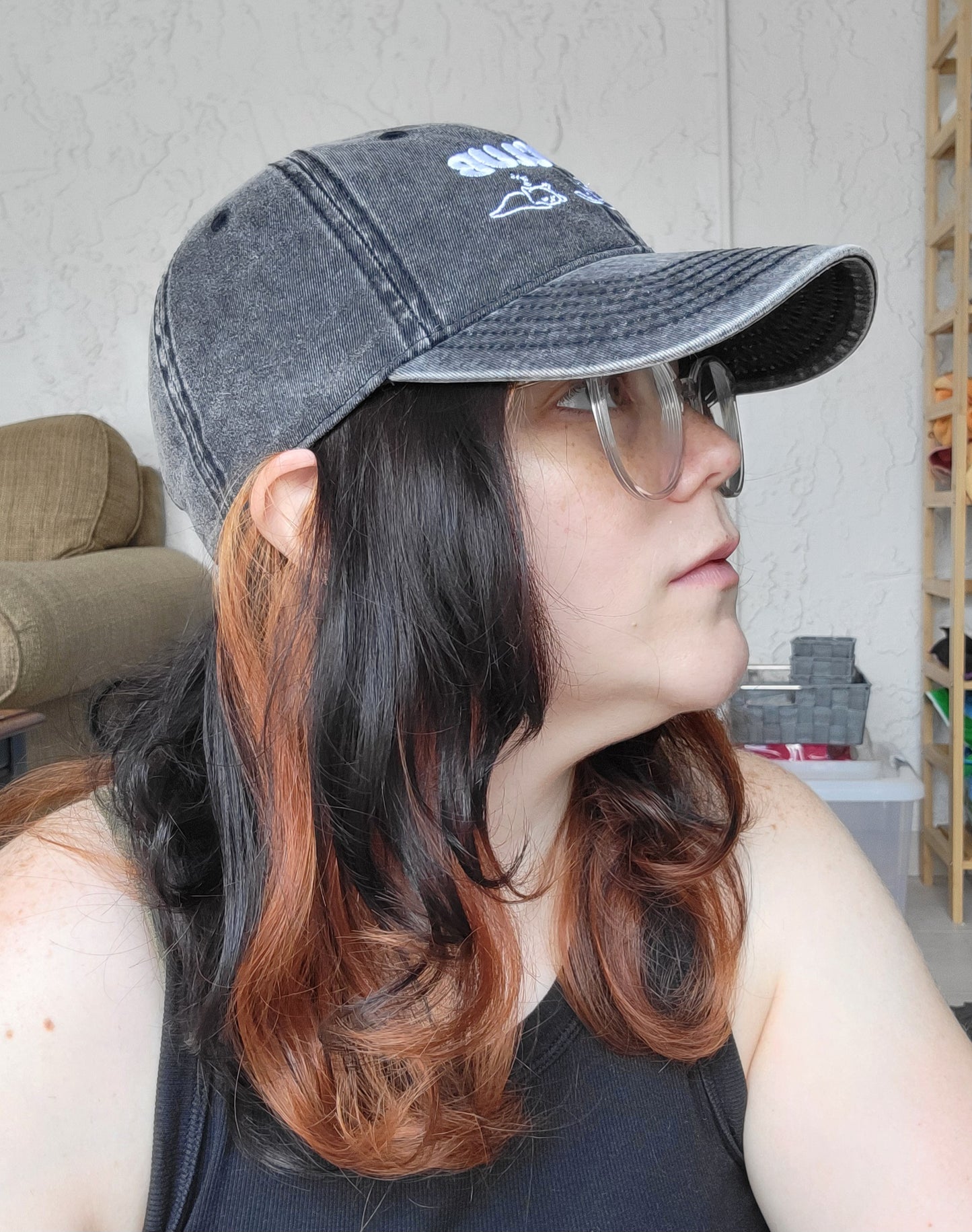 Cozy Club | Vintage Hat Embroidered