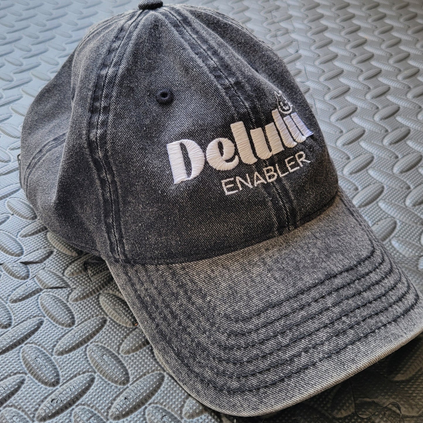Delulu Enabler | Vintage Hat Embroidered