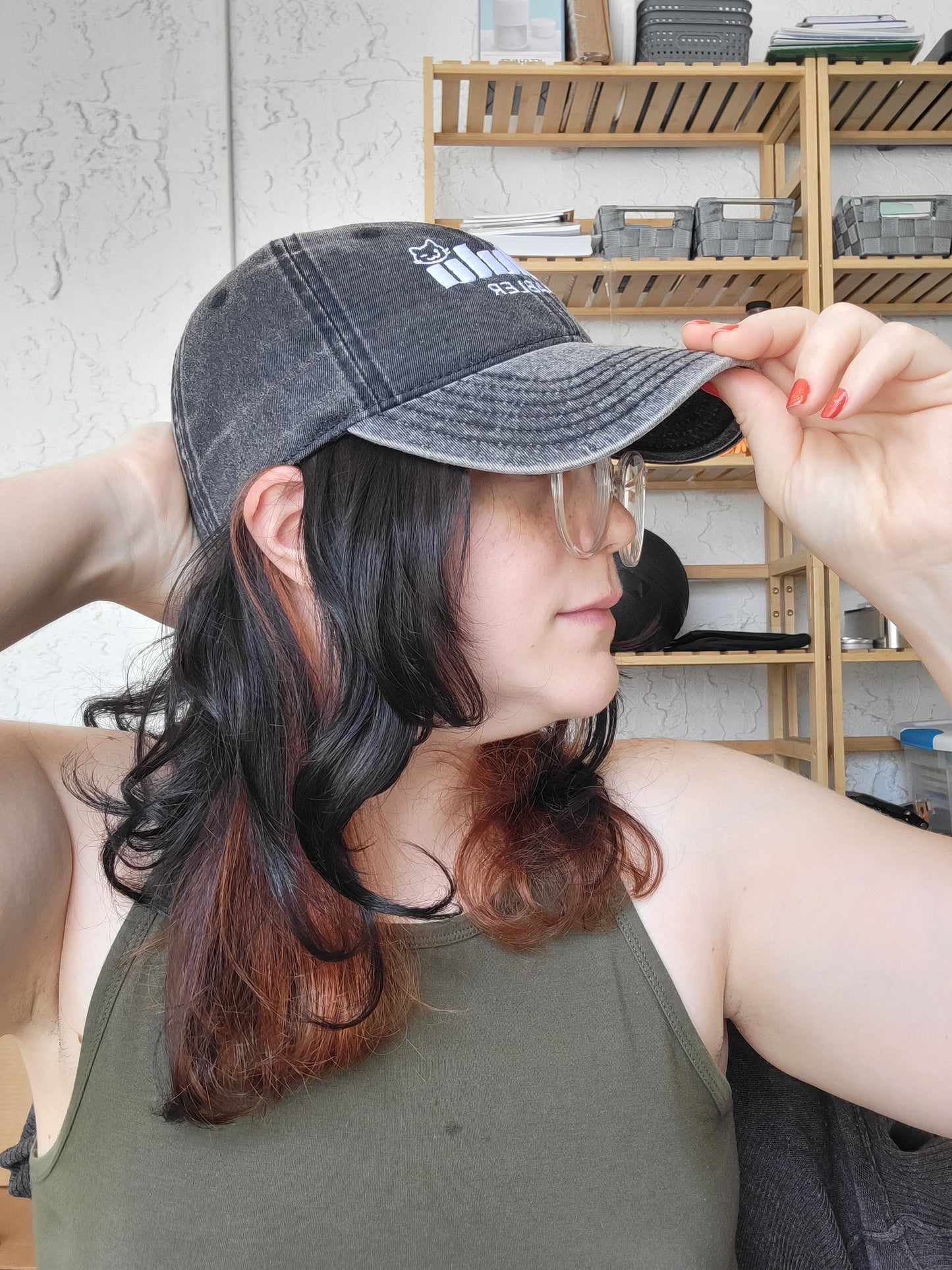Delulu Enabler | Vintage Hat Embroidered