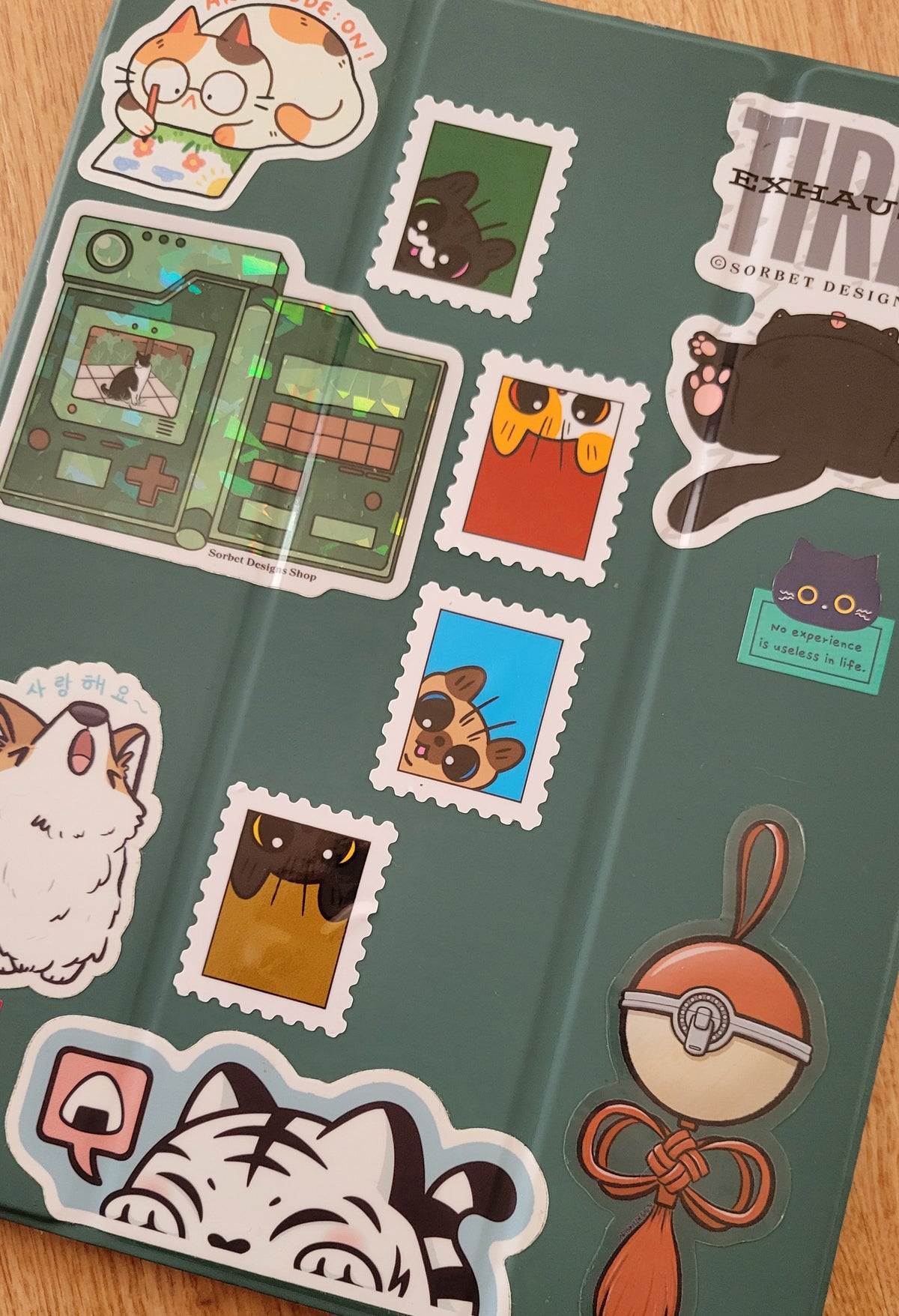 Peeking Cat Sticker Sheet