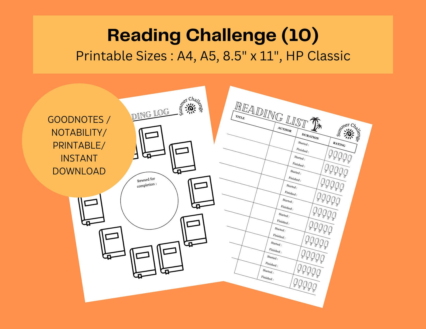 10 Book Reading Challenge