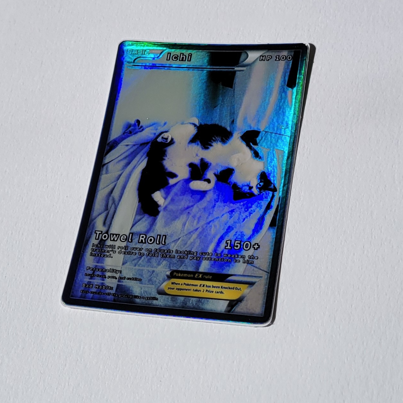 Ichi Card Series | Towel Roll Sticker