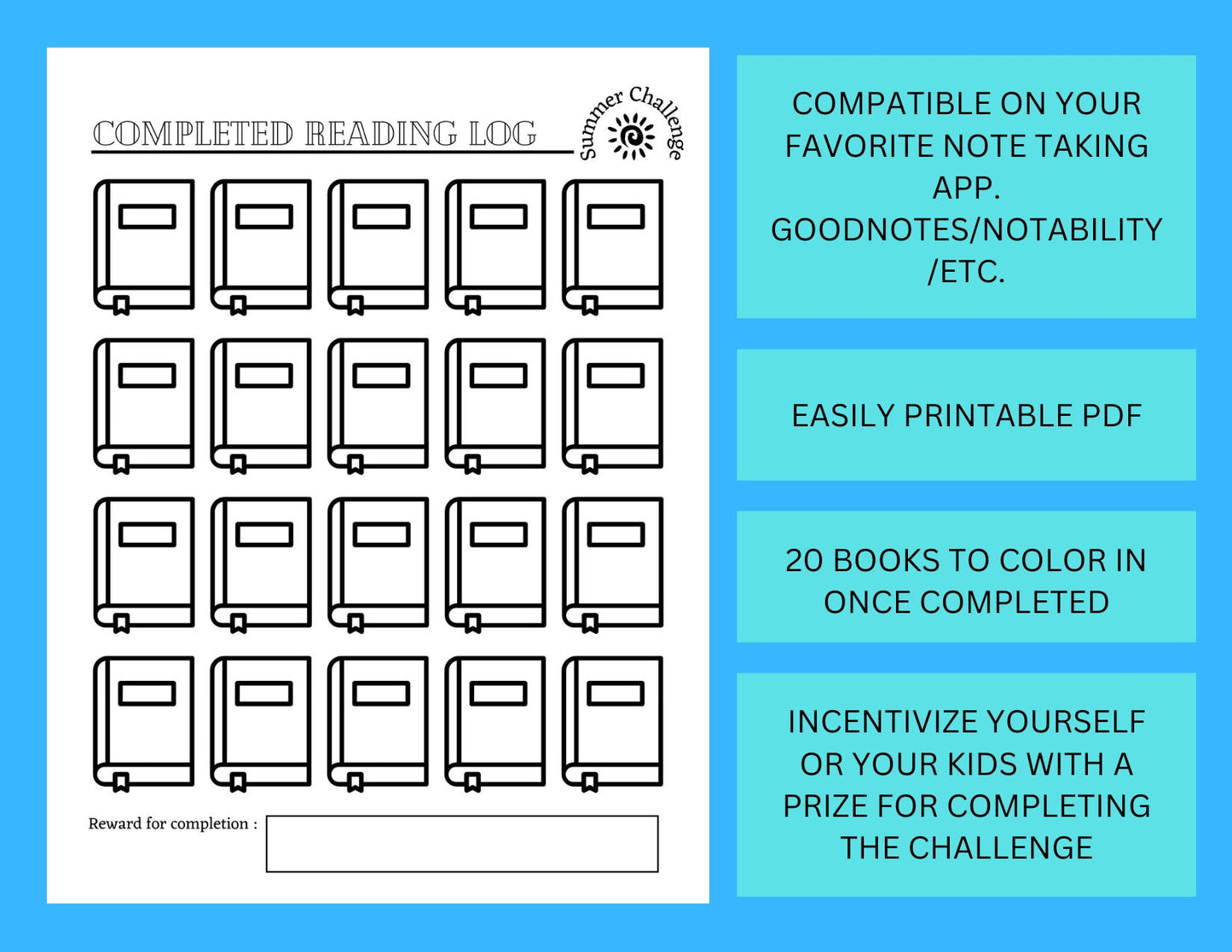 20 Book Reading Challenge